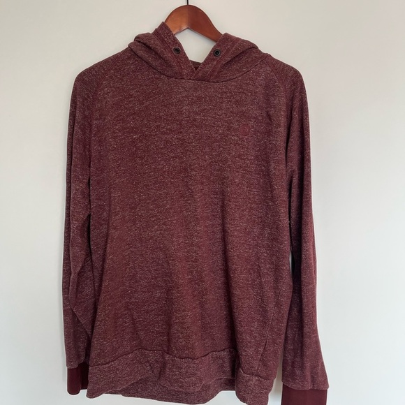 Jack&Jones Men's Burgundy  Hoodie size large - Picture 2 of 6